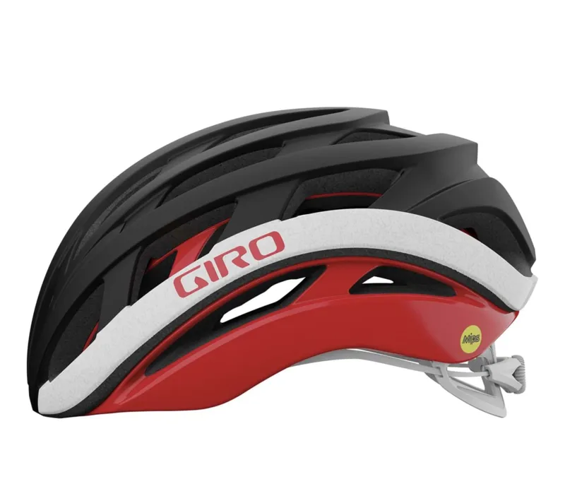 Giro Helios Spherical MIPS Road Helmet Black/Red-1